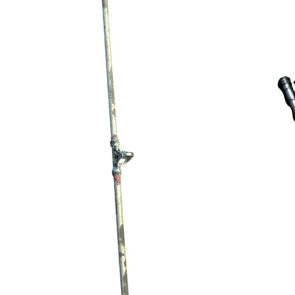 Vintage‎ True Temper Steel Fishing Rod 4'4" Cork Handle 3 Guides - Picture 2 of 13